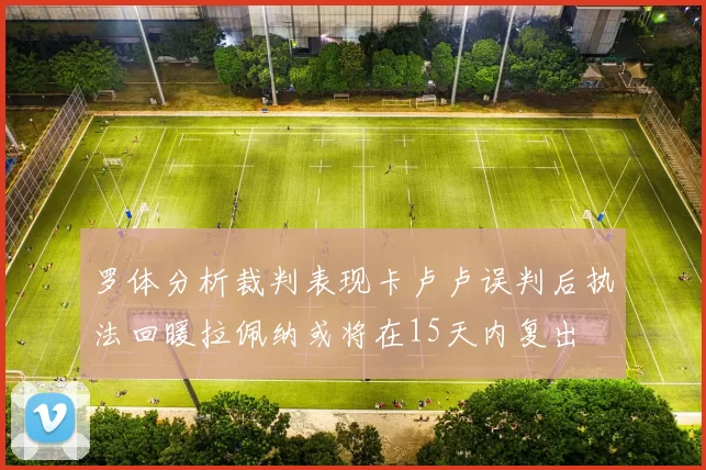 罗体分析裁判表现卡卢卢误判后执法回暖拉佩纳或将在15天内复出