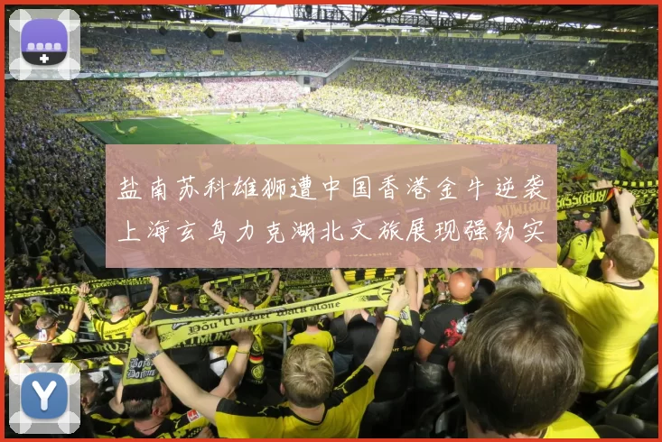 盐南苏科雄狮遭中国香港金牛逆袭上海玄鸟力克湖北文旅展现强劲实力